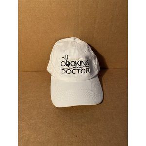 Cooking With My Doctor White Baseball Cap Hat Oscaps One Size
